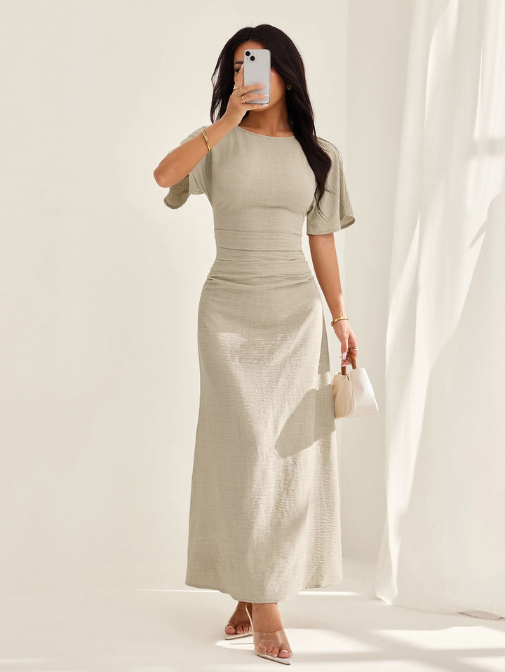 Rochie maxi SHEIN, portocaliu