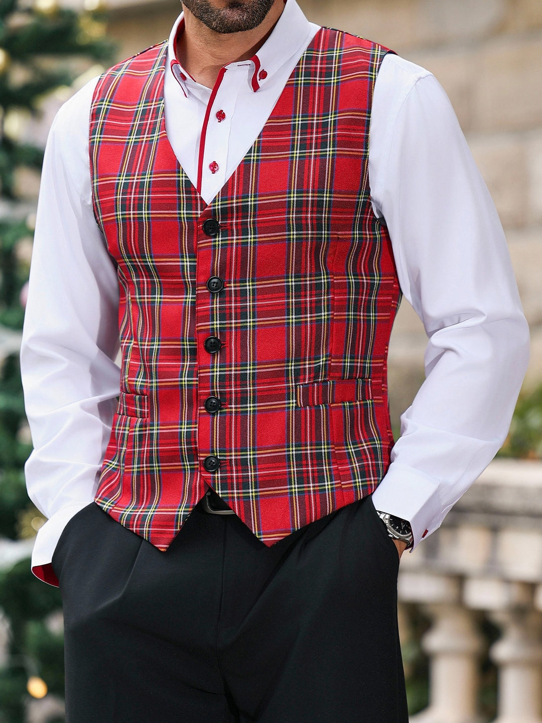 Vestă SHEIN, mix culori