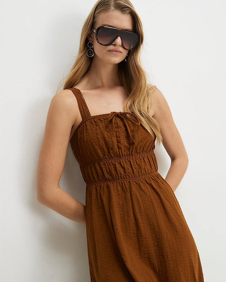 Rochie maxi RIVER ISLAND, maro
