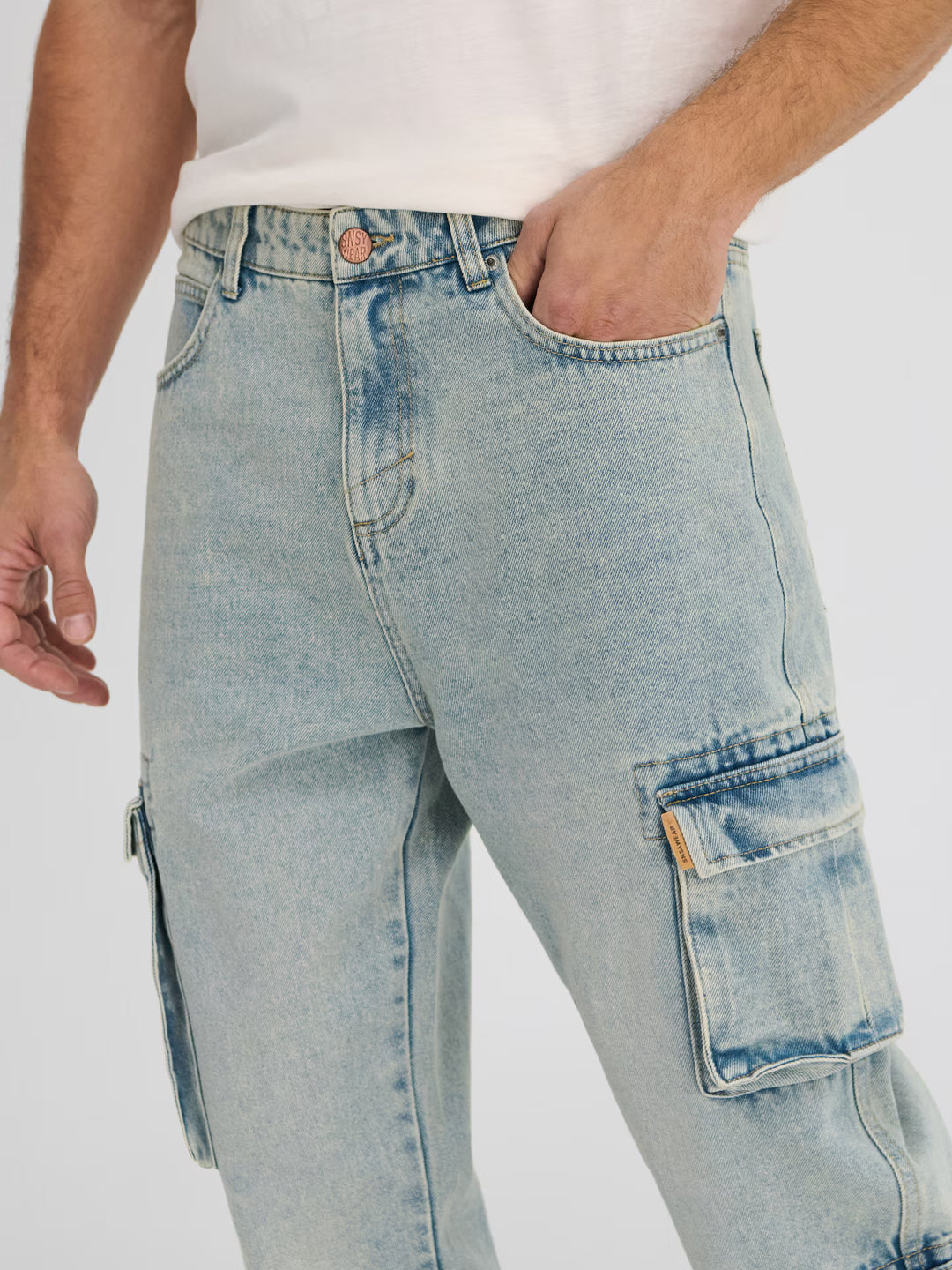 Jeans SINSAY, albastru