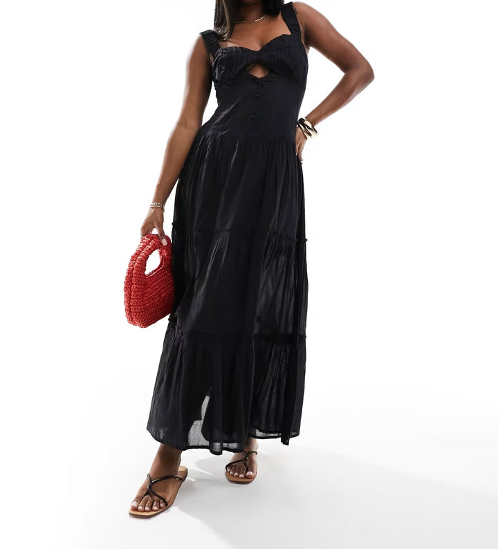 Rochie maxi Asos, negru