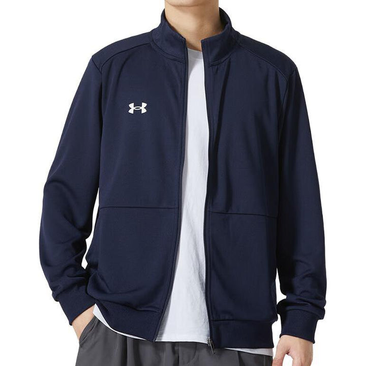 Bluză cu fermoar UNDER ARMOUR, albastru