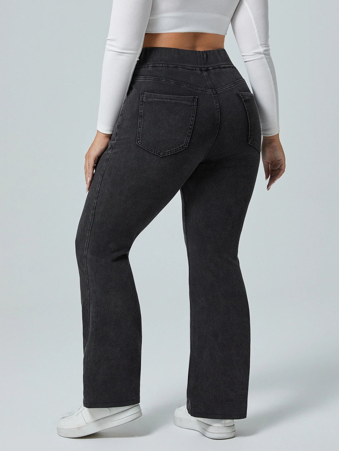 Pantaloni SHEIN, negru