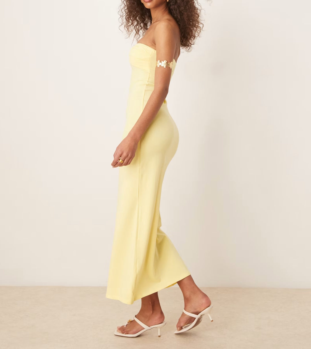 Rochie maxi Asos, galben