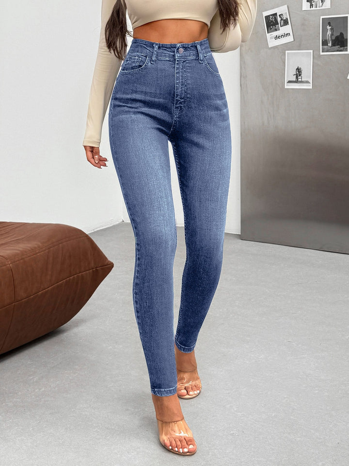 Jeans SHEIN, albastru