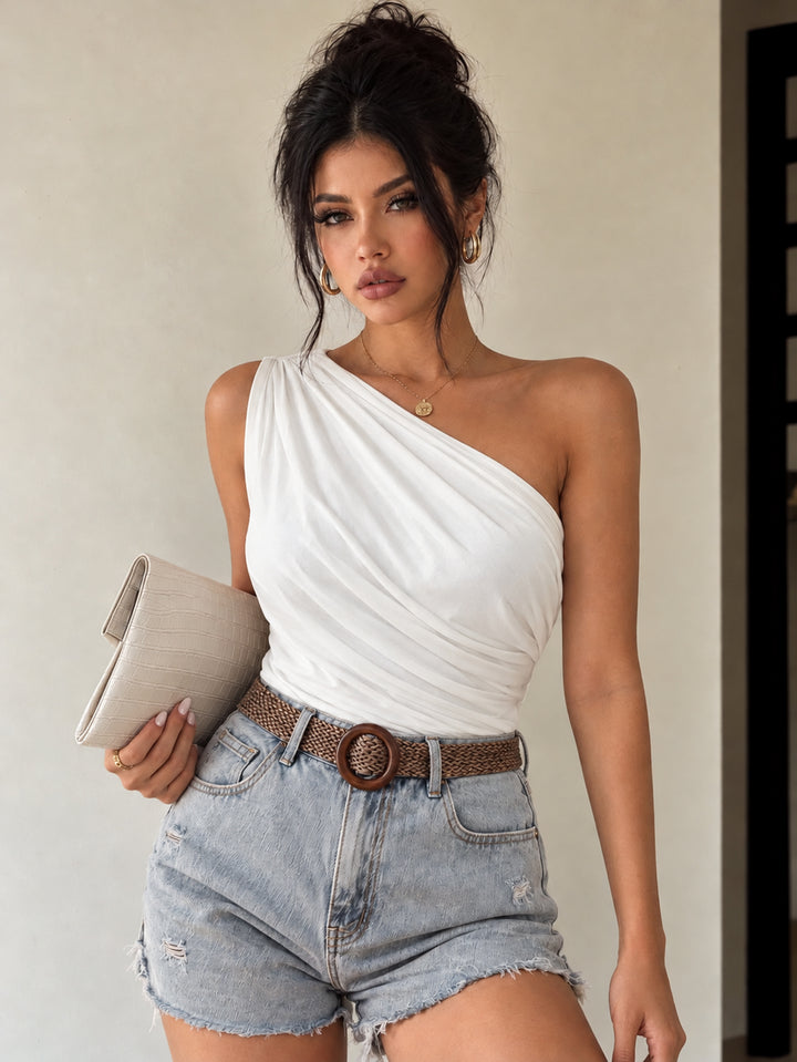 Top SHEIN, alb