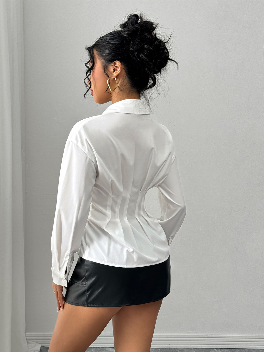 Bluza dama SHEIN, alb
