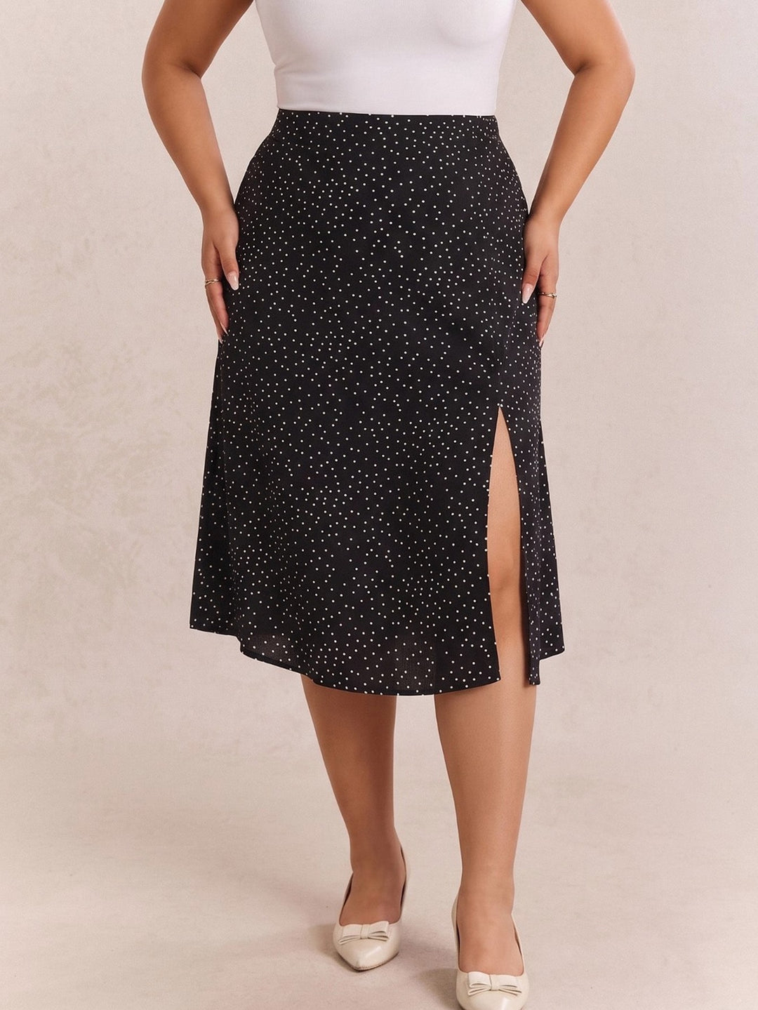 Fustă maxi SHEIN, negru