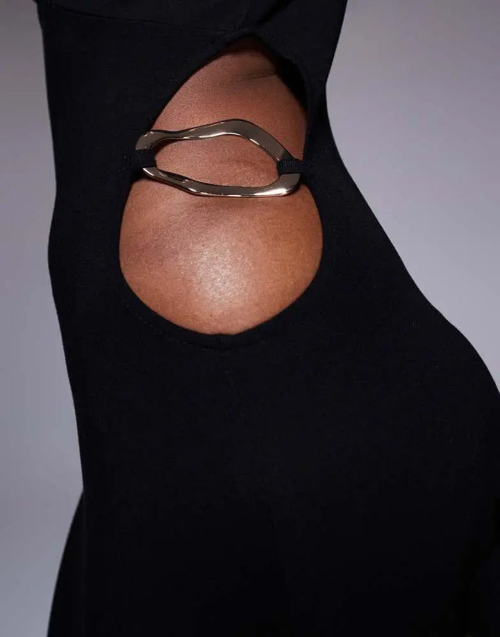 Rochie maxi ASOS, negru