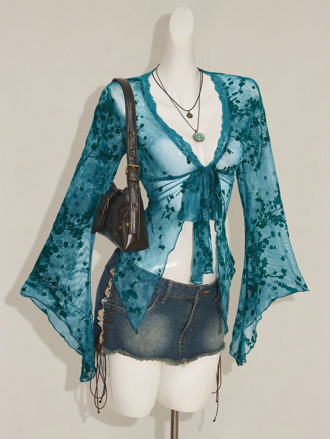 Top SHEIN, albastru