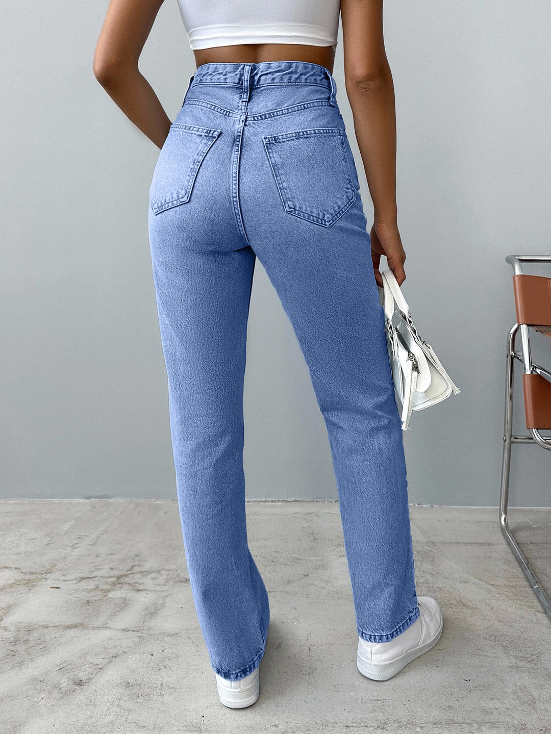 Jeans SHEIN, albastru
