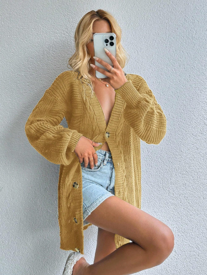Cardigan SHEIN, galben