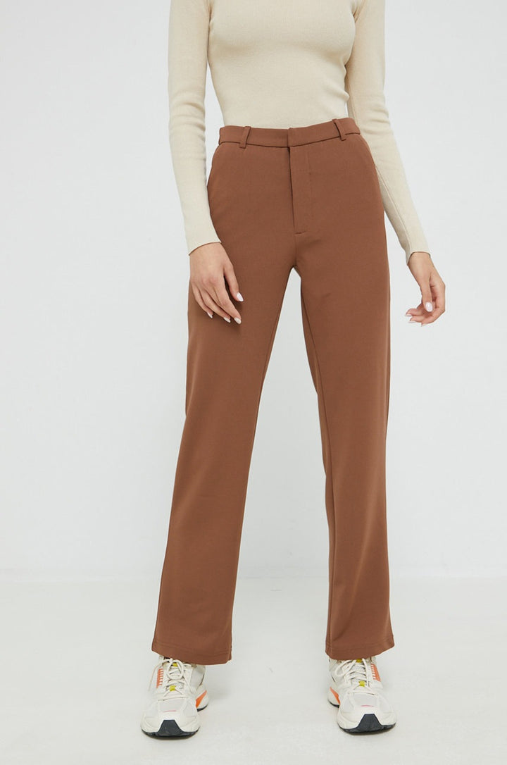 Pantaloni JDY, maro