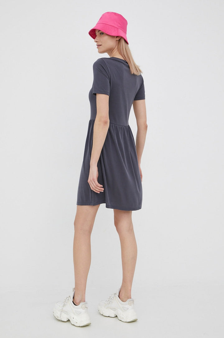 Rochie mini Pieces, gri