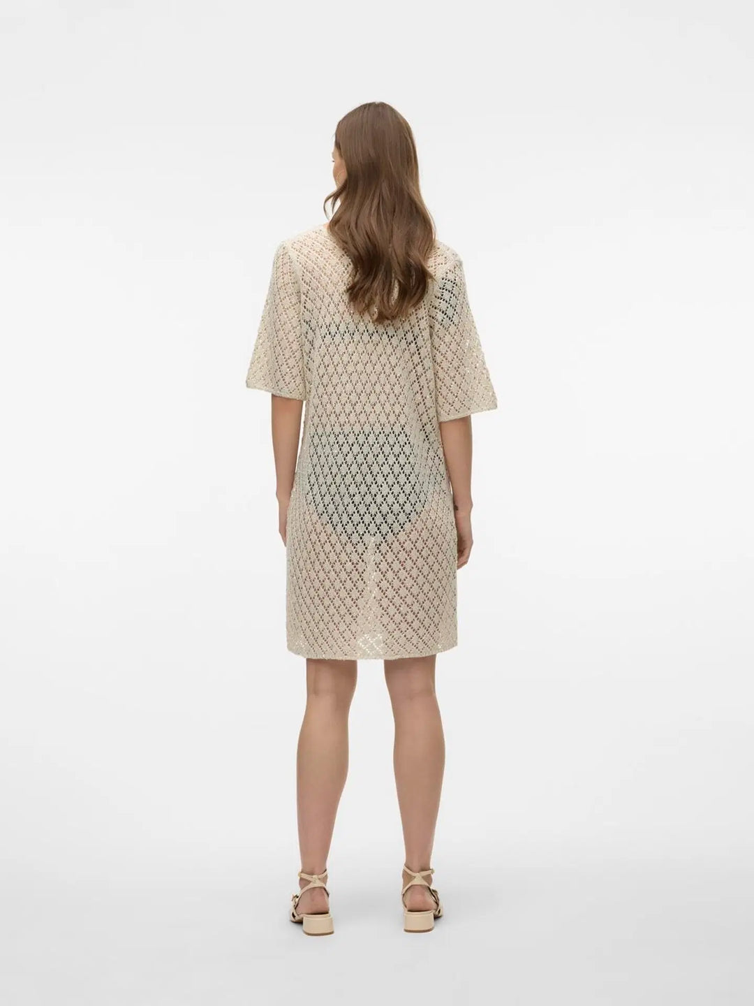 Vero Moda krémszínű strandruha