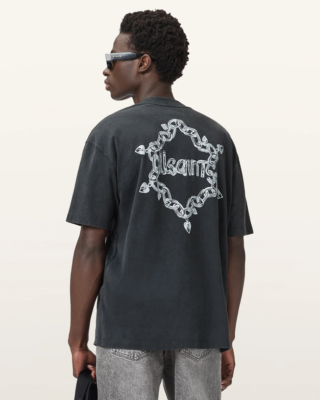 Tricou ALLSAINTS, gri