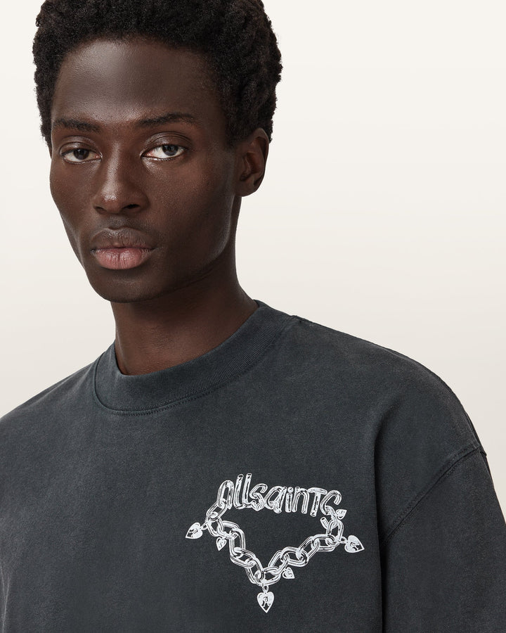 Tricou ALLSAINTS, gri
