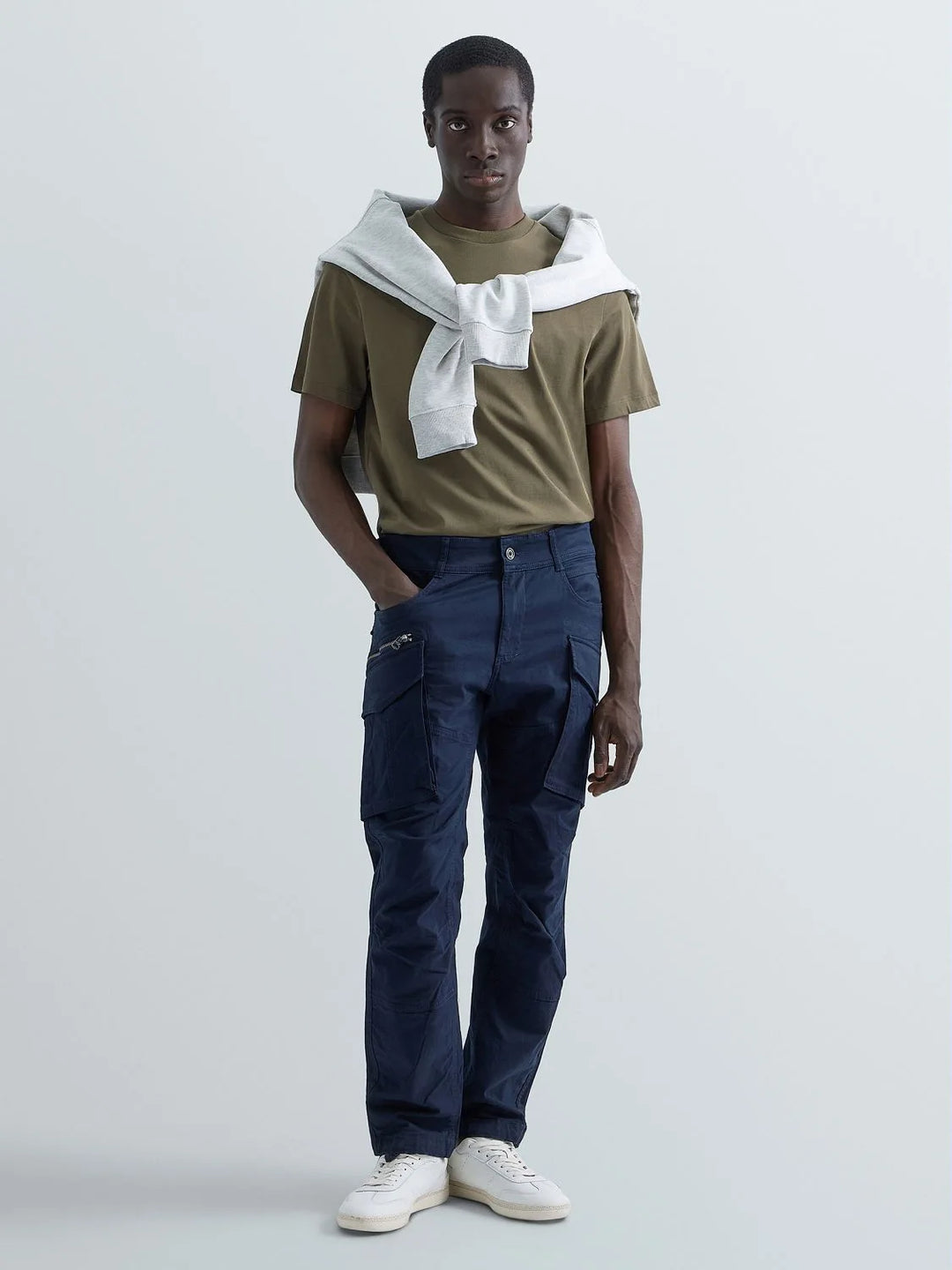 Pantaloni REPLAY, bleumarin