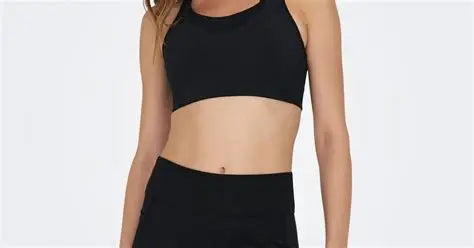 Bustieră sport ONLY, negru