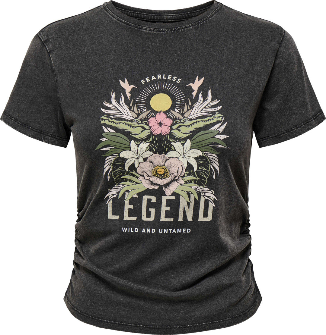 Tricou ONLY, gri