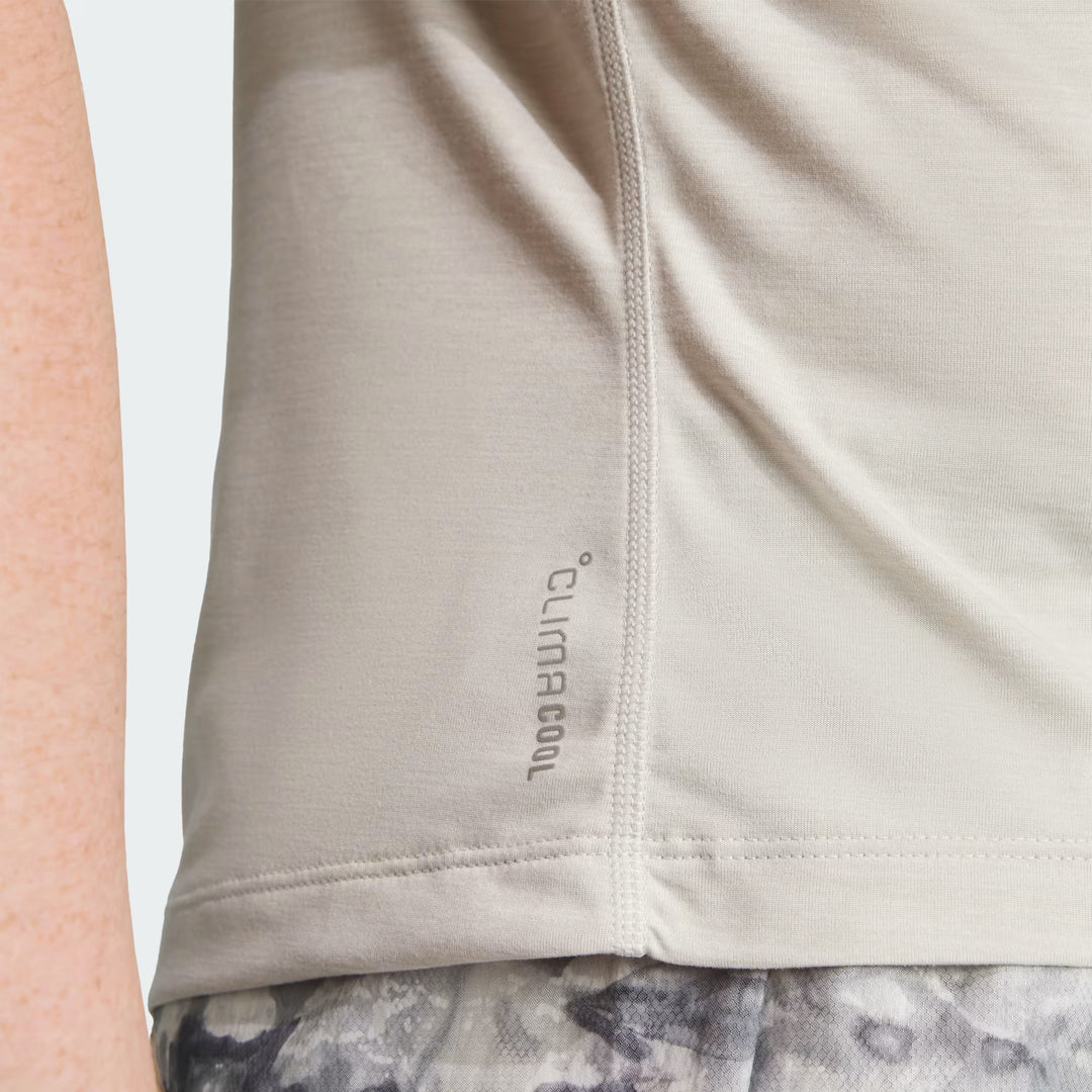 Tricou ADIDAS, crem