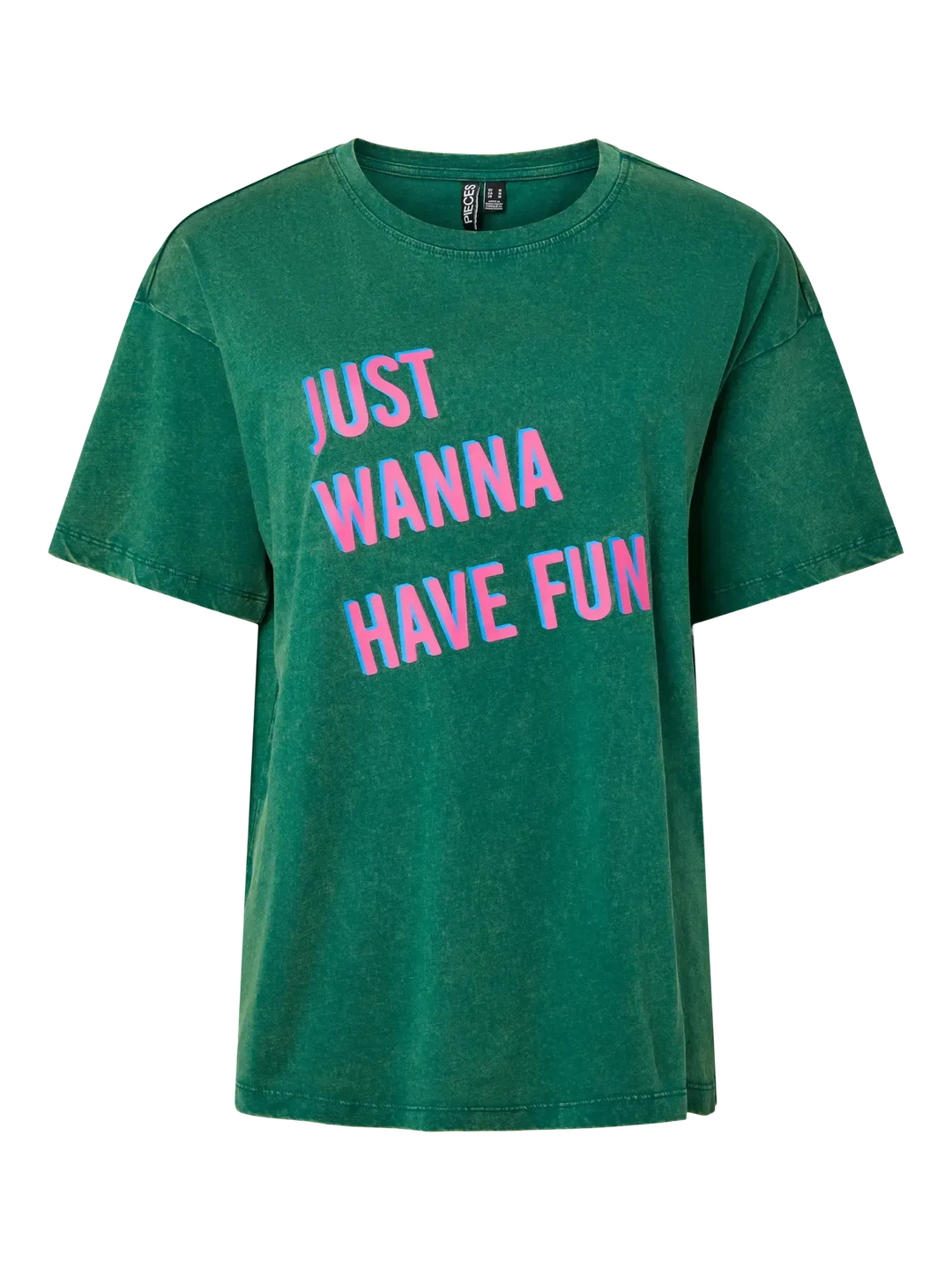 Tricou Pieces, verde
