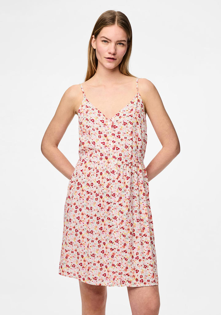 Rochie mini PIECES, mix culori