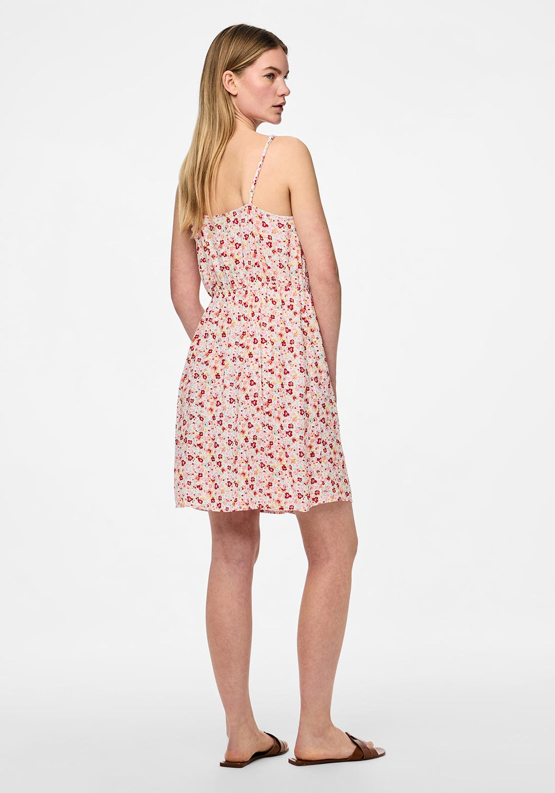 Rochie mini PIECES, mix culori