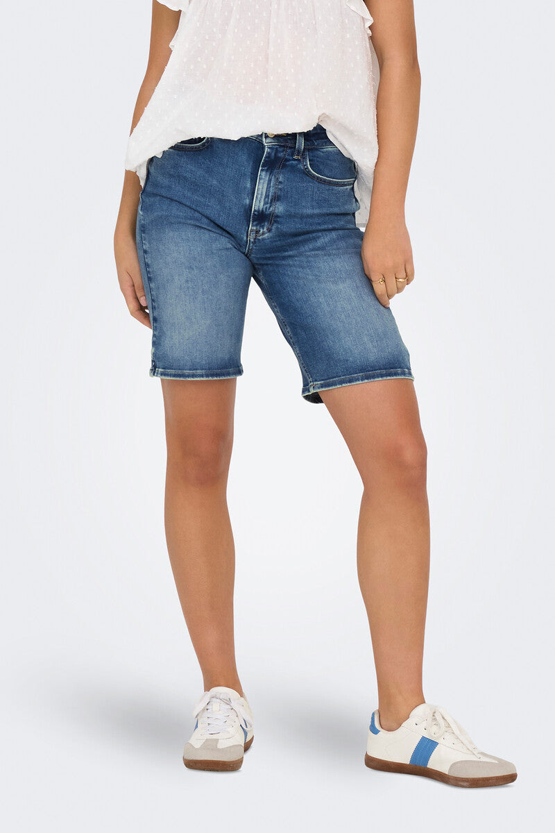 Pantaloni scurți ONLY, albastru