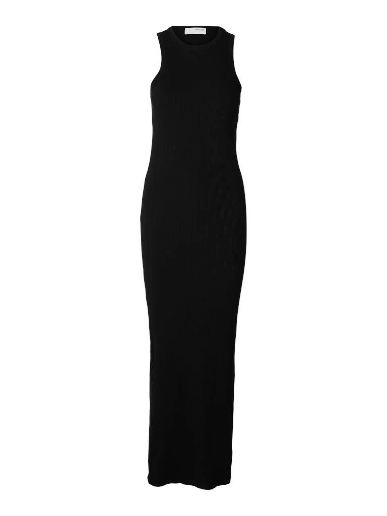 Rochie maxi SELECTED, negru