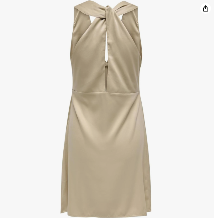 Rochie mini ONLY, bej