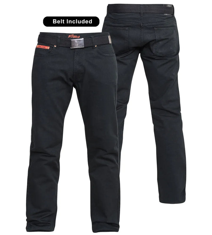 Jeans DUKE LONDON, negru