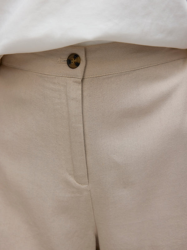 Pantaloni scurți VERO MODA, bej