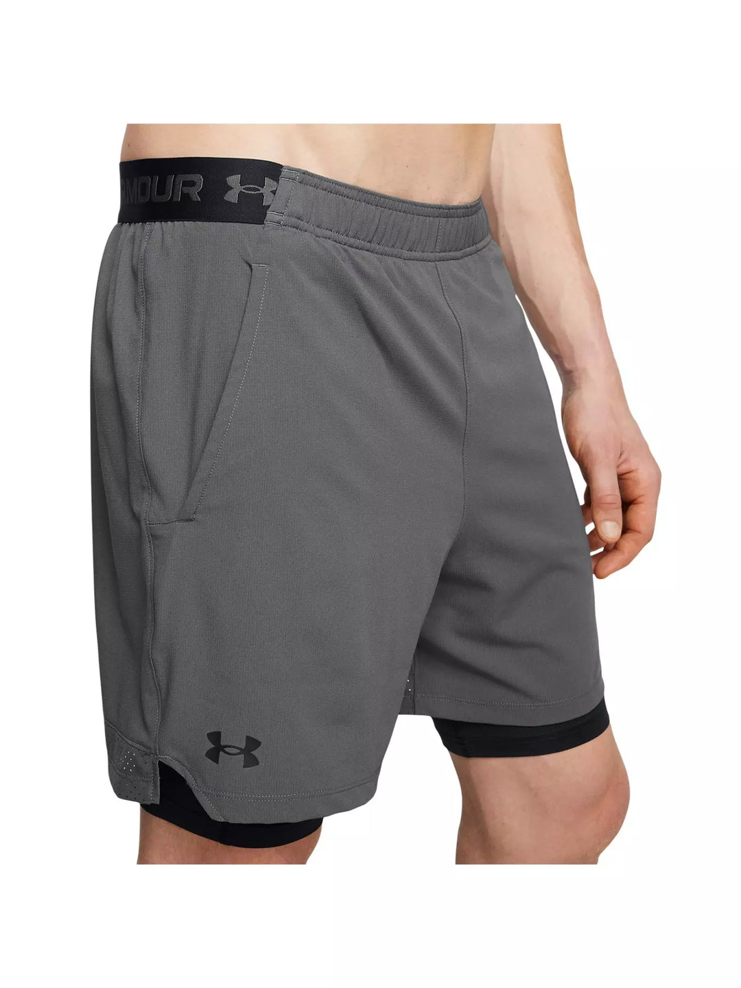 Rövidnadrág UNDER ARMOUR, szürke