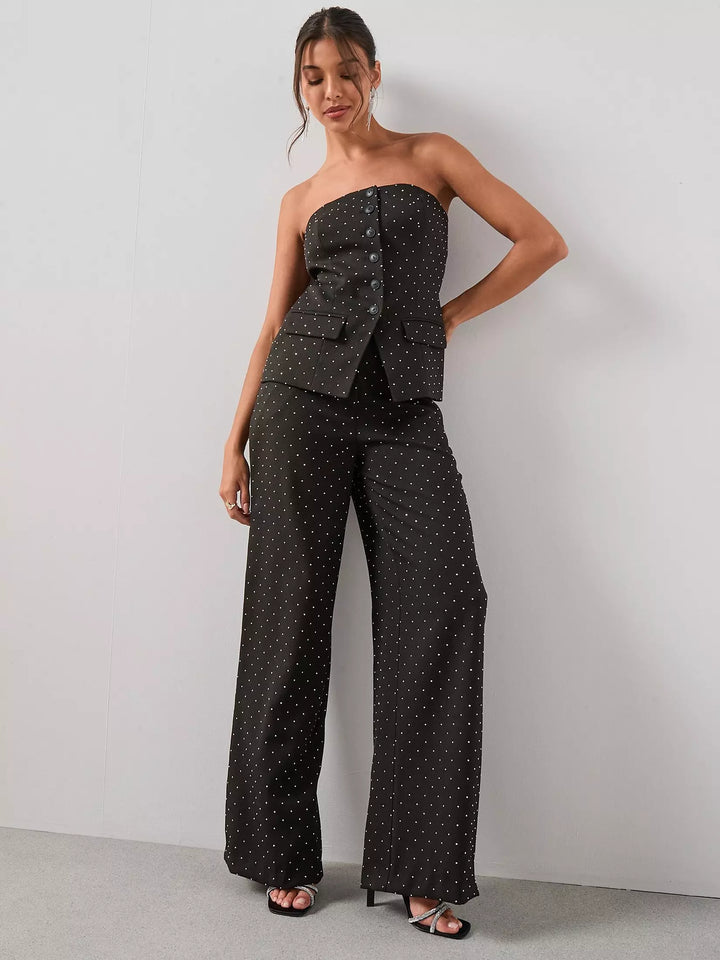 Top THE VERY COLECTION, negru