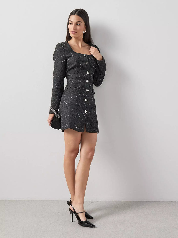 Rochie mini THE VERY COLLECTION, negru