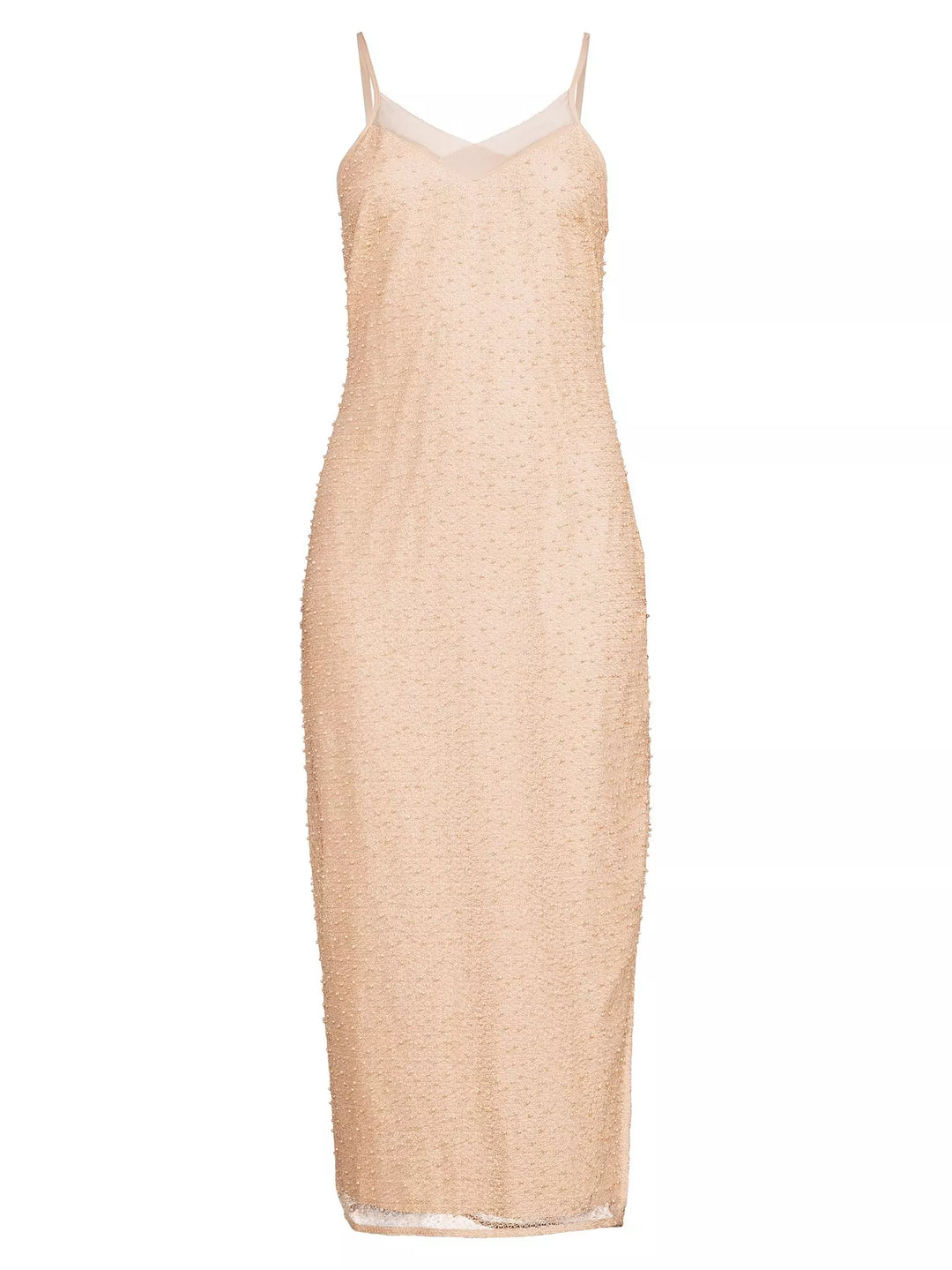 Rochie midi THE VERY COLLECTION, auriu