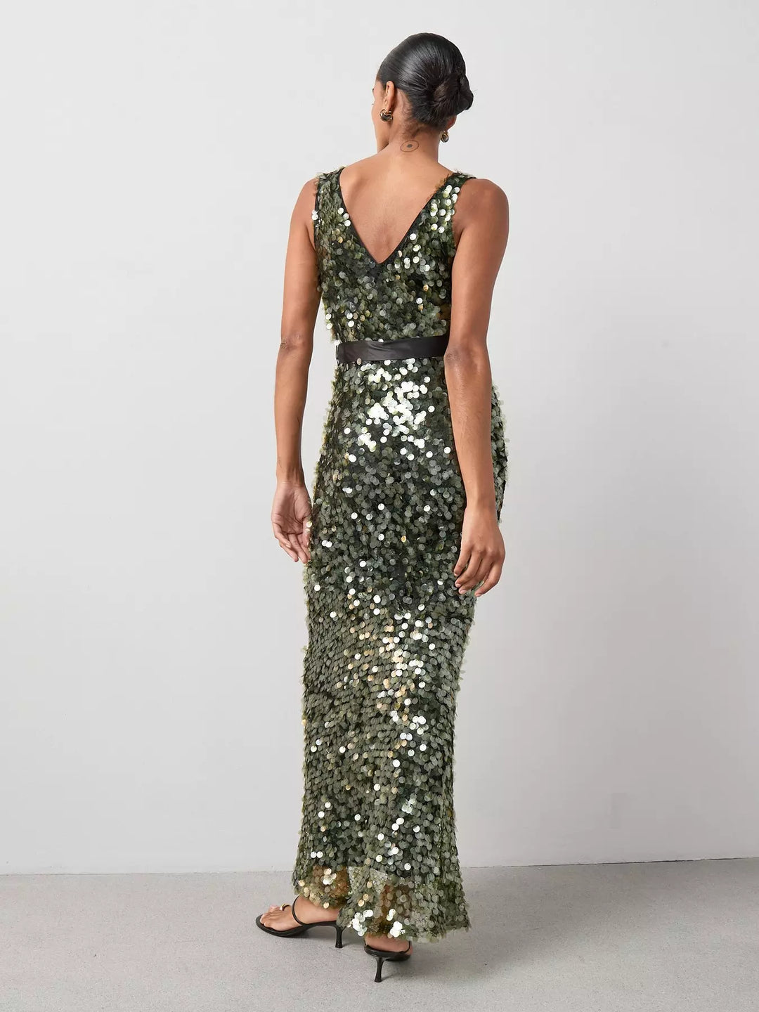 Rochie maxi THE VERY COLLECTION, verde