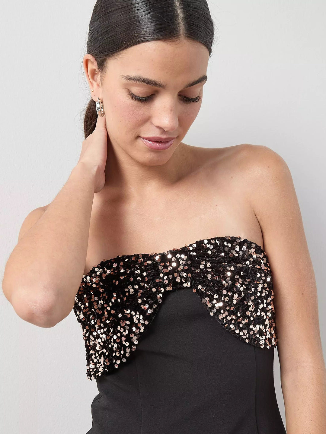 Rochie mini THE VERY COLLECTION, negru