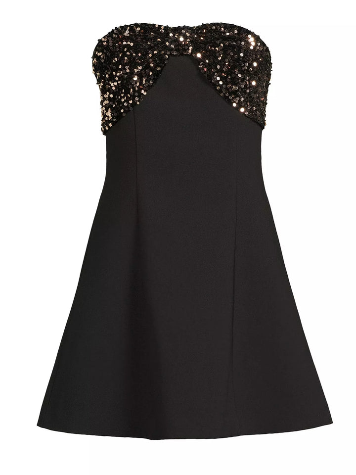 Rochie mini THE VERY COLLECTION, negru