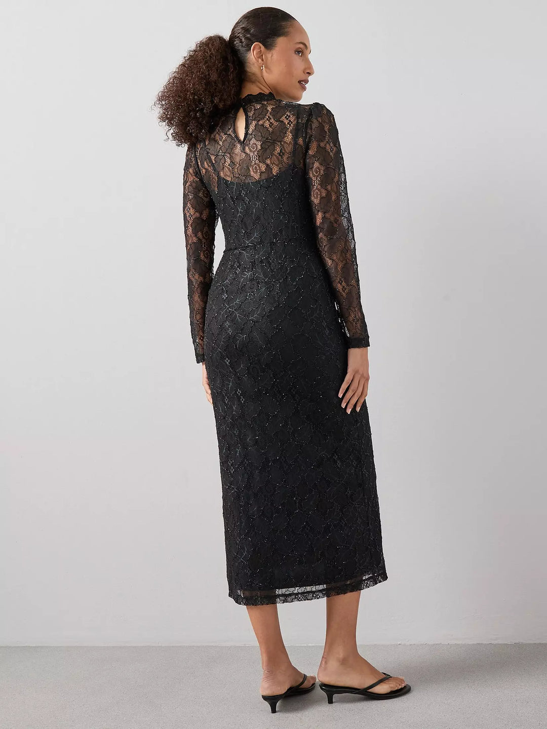 Rochie maxi THE VERY COLLECTION, negru