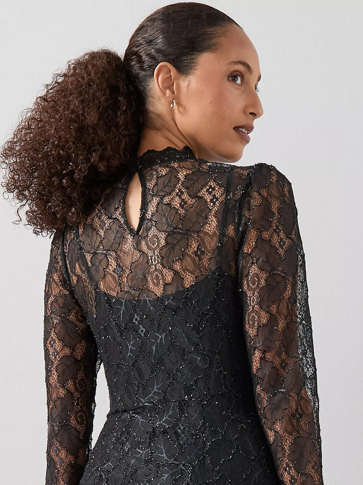 Rochie maxi THE VERY COLLECTION, negru