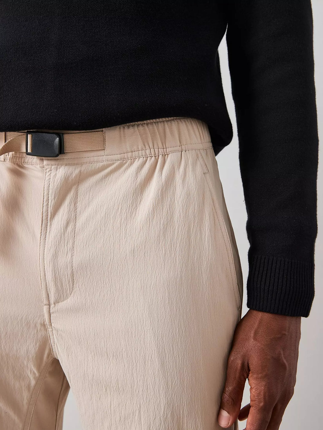 Pantaloni THE VERY COLLECTION, bej