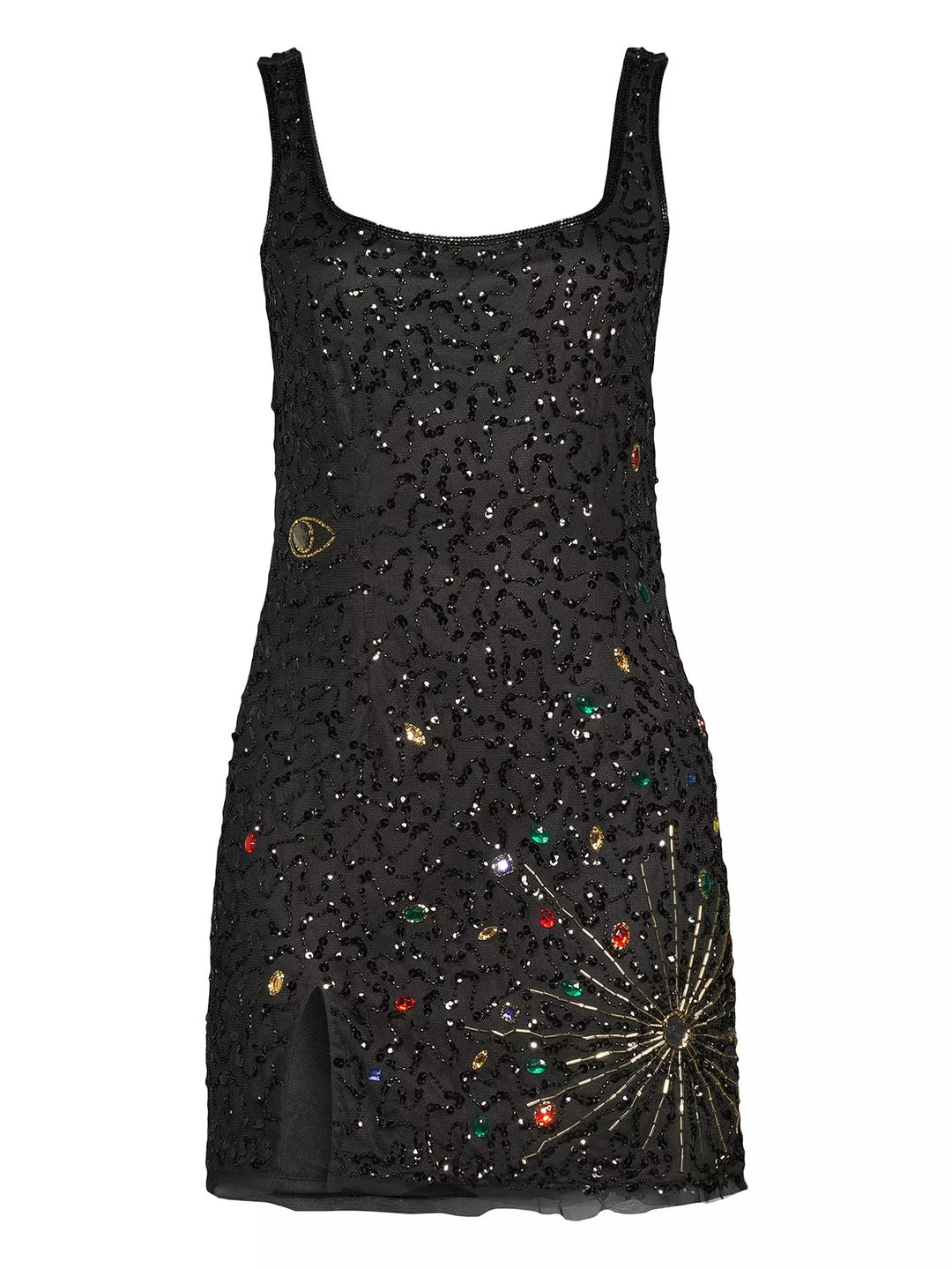 Rochie mini MICHELLE KEEGAN, negru