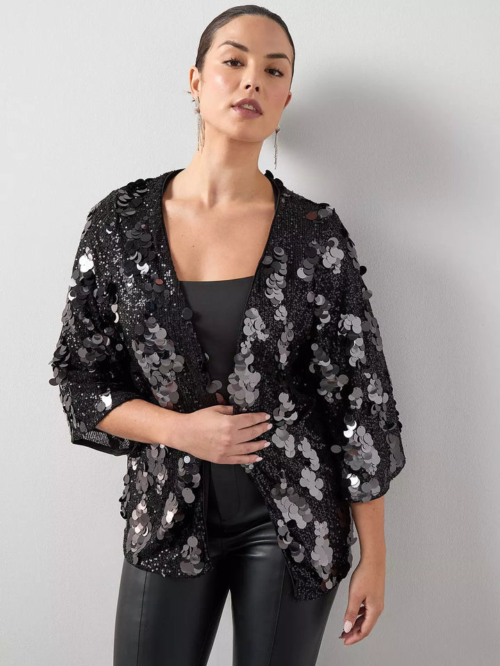 Cardigan V BY VERY, negru