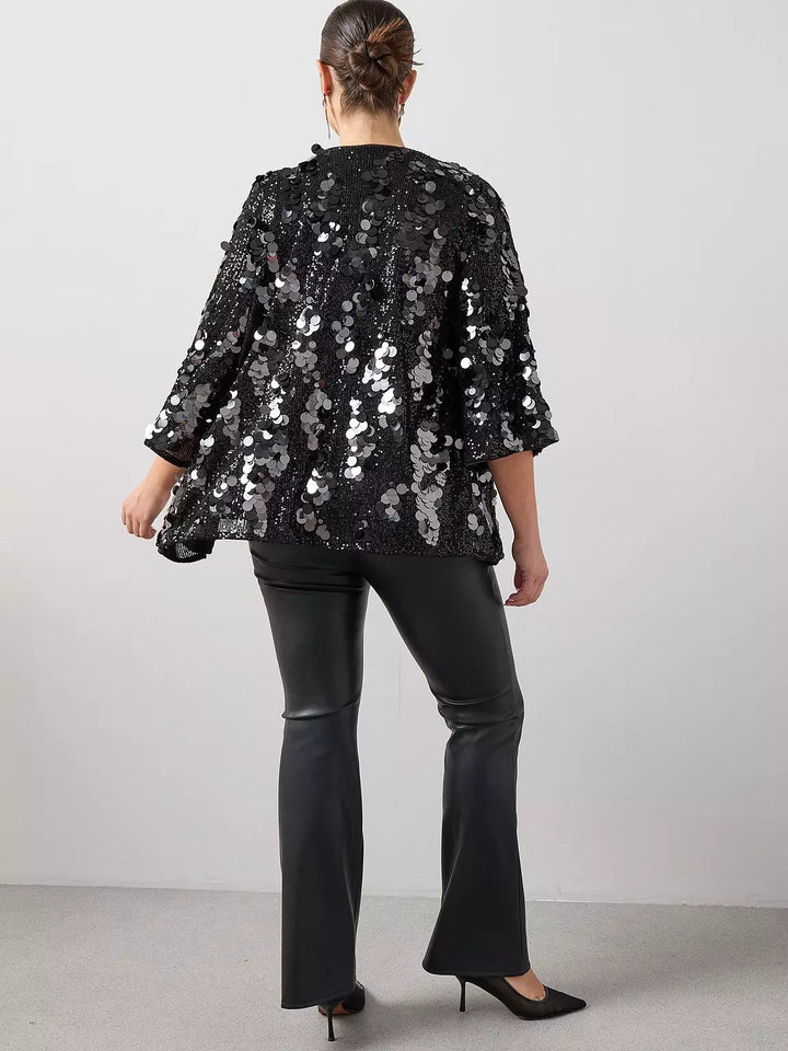 Cardigan V BY VERY, negru