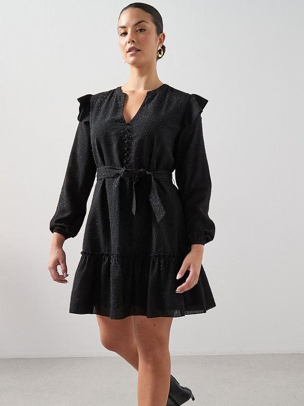 Rochie mini THE VERY COLLECTION, negru
