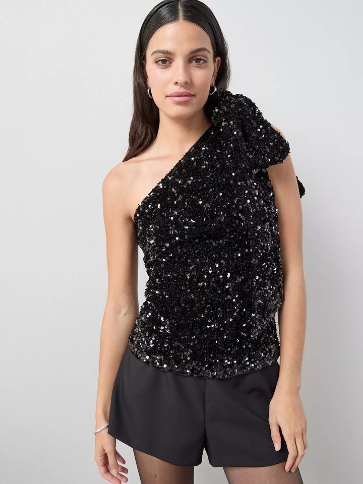 Top THE VERY COLLECTION, negru