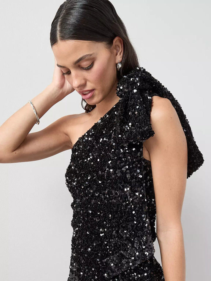 Top THE VERY COLLECTION, negru