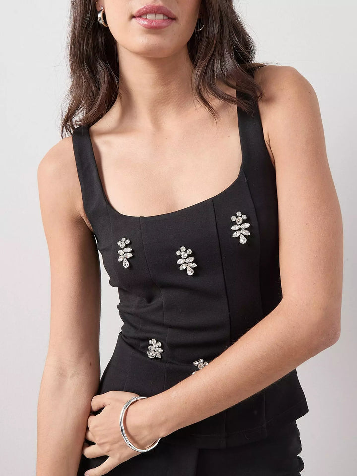 Top THE VERY COLLECTION, negru
